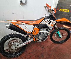 2009 KTM 450 SXF, EX WORKS BIKE