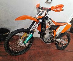 2009 KTM 450 SXF, EX WORKS BIKE