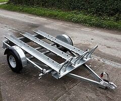 Motorbike Trailer 3 Bike Quad Buggy