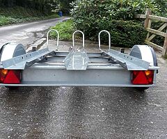 Motorbike Trailer 3 Bike Quad Buggy