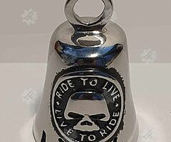 Biker gifts, Guardian bells, gremlin bells, motorcycle gifts.