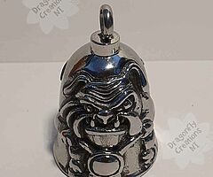 Biker gifts, Guardian bells, gremlin bells, motorcycle gifts.