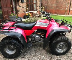 Honda big red 300cc farm quad