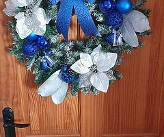 Beautiful hand made Christmas wreaths