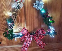 Beautiful hand made Christmas wreaths