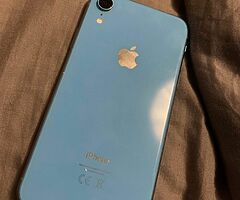 iPhone XR in blue