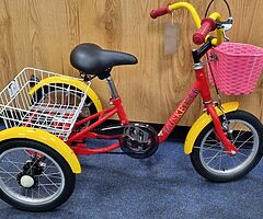 Pre-owned Mission Musketeer 14" Tricycle suitable special needs