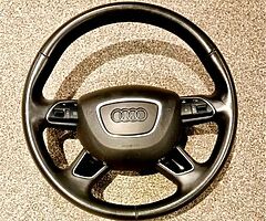 2018 Audi steering wheel