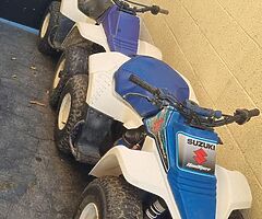 2 suzuki lt 80s for sale both need tlc - Image 4/4