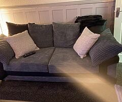 Luxury!!! Dino Jumbo Card Fabric Sofa 3+2 and Corner seater available