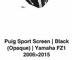 Brand new Yamaha fz1n puig screen