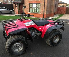 Honda big red 300 cc 2x4