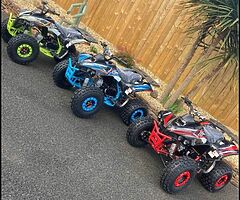 Quads , Bikes and more in stock