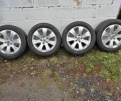 Skoda alloys whells.