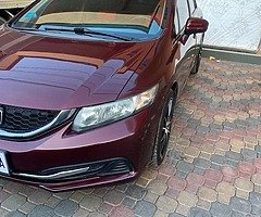 2014 Honda Civic (LHD)
Location Mobay 
Cell # 1876-895-6788 or 1876-467-6717
Price $1.6 Negotiable