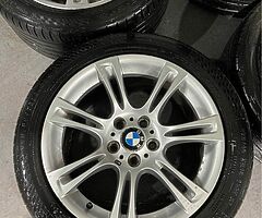 BMW 5x120 18” Alloys 4 Good Tyres