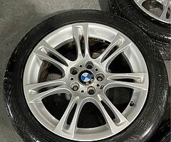 BMW 5x120 18” Alloys 4 Good Tyres