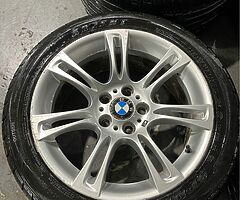 BMW 5x120 18” Alloys 4 Good Tyres - Image 4/5