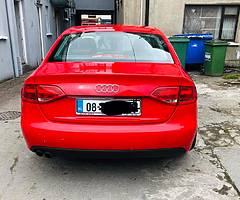 Audi A4 2.0 Diesel Red cheap road tax