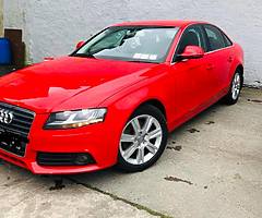 Audi A4 2.0 Diesel Red cheap road tax