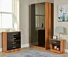 Sale ! Alina Wardrobe Complete Bedroom Set Available With Free Home Delivery!!