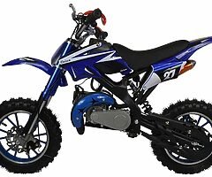 Kids 50cc Dirt Bikes - Red or Blue