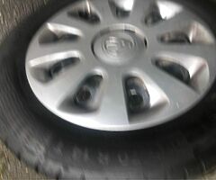 VW UP CITIGO SEAT MII TYRES & RIMS - Image 5/6