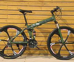 Hybrid mountain bikes