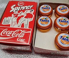 NEW OLD STOCK Vintage 70s 80s coca cola, fanta, sprite, opal fruits & more Russell spinner yo-yo - Image 7/10