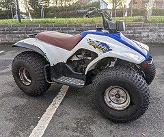 2021 Yamaha 125 quad