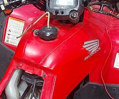 Honda fourtrax 350 dash