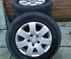 VW Transporter Alloy Wheels