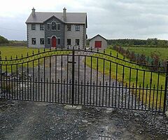 Galvanised gates