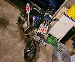 Pitbike 125cc  semi automatic  2017 good going wee bike ideal Xmas present £400 lifts her