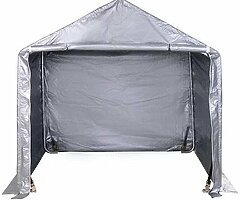 Galvanized Steel 2x2m Garden Shelter - HOT TUBS - FURNITURE - GARDEN TOOLS