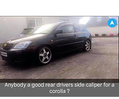 Corolla parts WANTED