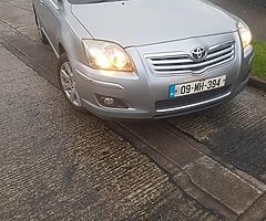 Toyota avens 2l disel no nct no tax