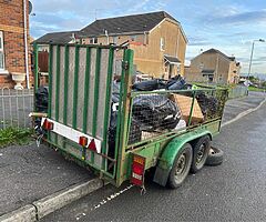 10x5 4 wheel builders box