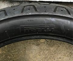 Pair of Pirelli Phantom Sportscomp motorcycle tyres - Image 5/9