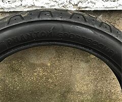 Pair of Pirelli Phantom Sportscomp motorcycle tyres - Image 7/9