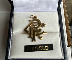 Rangers pendant. 9ct