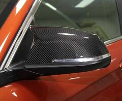 BMW M Performance Carbon Fibre Mirror Caps 1 2 3 4 F20 F30 F32 F34 M2 M3 M4 Wing Mirror Cover Cap - Image 6/6