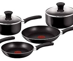 Tefal Delight Cookware Set - Black, 5 Pieces - Image 10/10