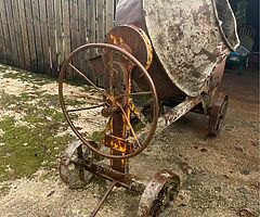 Diesel Cement mixer with lister engine