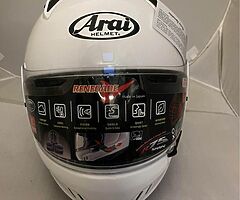 Arai renagade -v full face helmet size xl