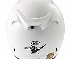 Arai renagade -v full face helmet size xl - Image 4/10