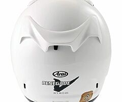 Arai renagade -v full face helmet size xl - Image 10/10