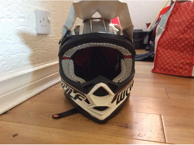 wulfsport motocross helmet