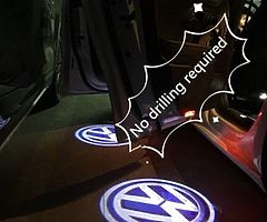 2 LED Car door courtesy laser projector Logo Ghost Shadow Light