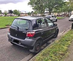 Toyota Yaris nctd and taxed need gone